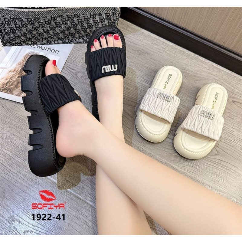 Sandal wadges sofiya import ORI Promo Ramadhan