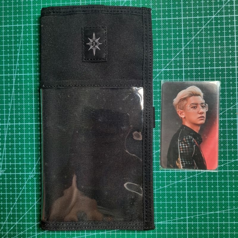 exo official exploration merchandise MD chanyeol ticket holder photocard