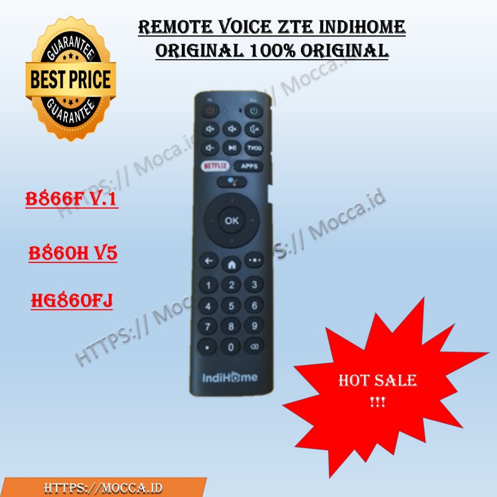 Remote VOICE STB ZTE B866F V.1 B860HV5 HG680FJ Original