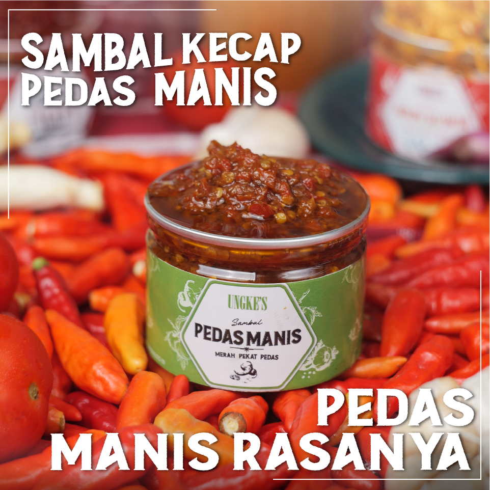 

UNGKE'S Sambal Kecap Pedas Manis - Sambal Kecap Ungkes