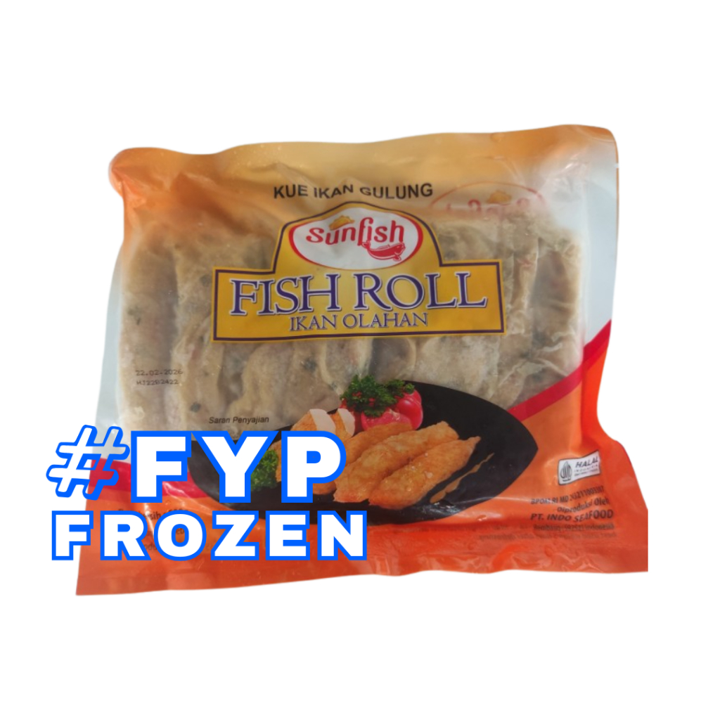 

SUNFISH FISH ROLL 500GR OLAHAN IKAN GULUNG HARGA PROMO