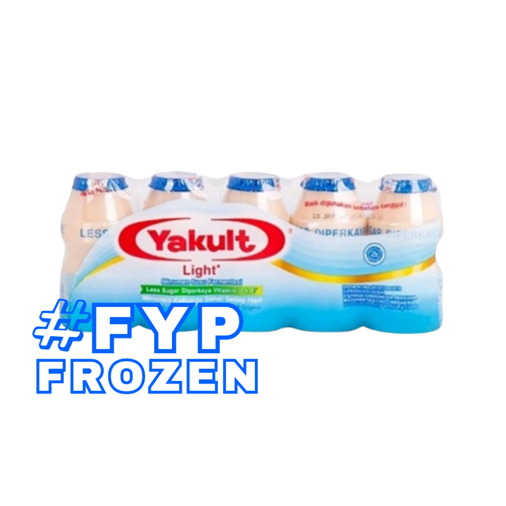 

YAKULT LIGHT ISI 5 / SUSU YOGURT SEGAR RENDAH GULA