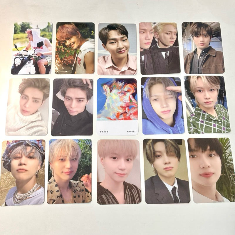 PHOTOCARD SHINEE ONEW JONGHYUN KEY MINHO TAEMIN BASE VOICE CHOICE ODD ATLANTIS