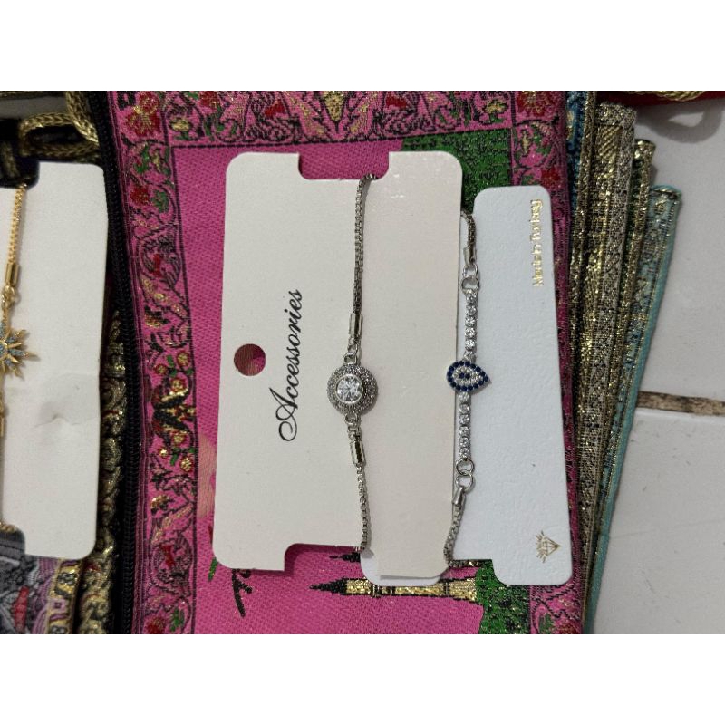 GELANG ZIRKON AWET GAK LUNTUR MADE IN TURKI 100% ORI