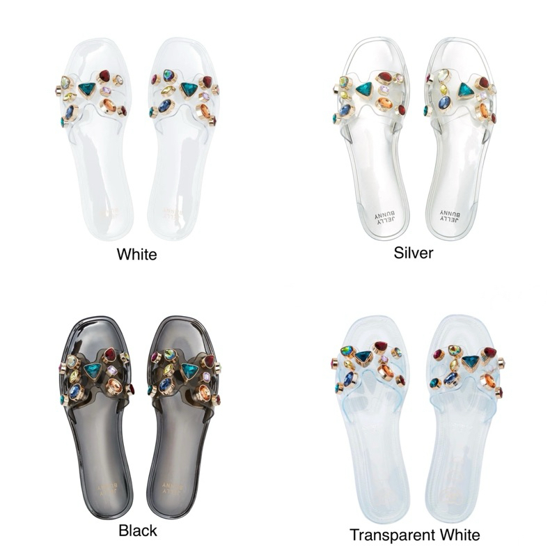 {PREORDER} 100% Original TERMURAH Jelly Bunny Donna Flat Sandals Sendal Sandal Shoes Sepatu Melissa