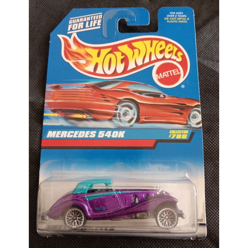 HOT WHEELS MERCEDES 540K UNGU