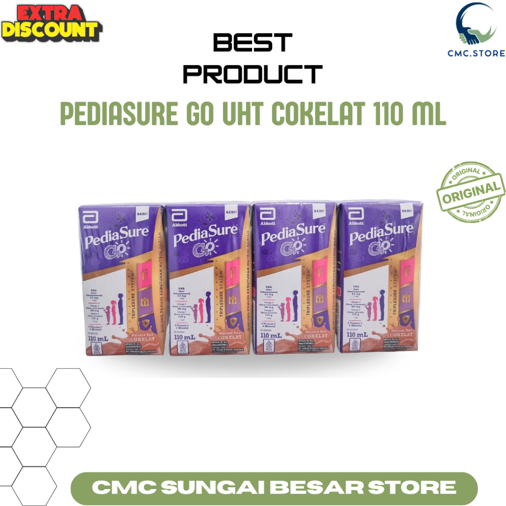 

Pediasure GO UHT Cokelat 110 mL
