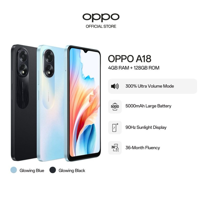 [SECOND] OPPO A18 RAM 4/128GB