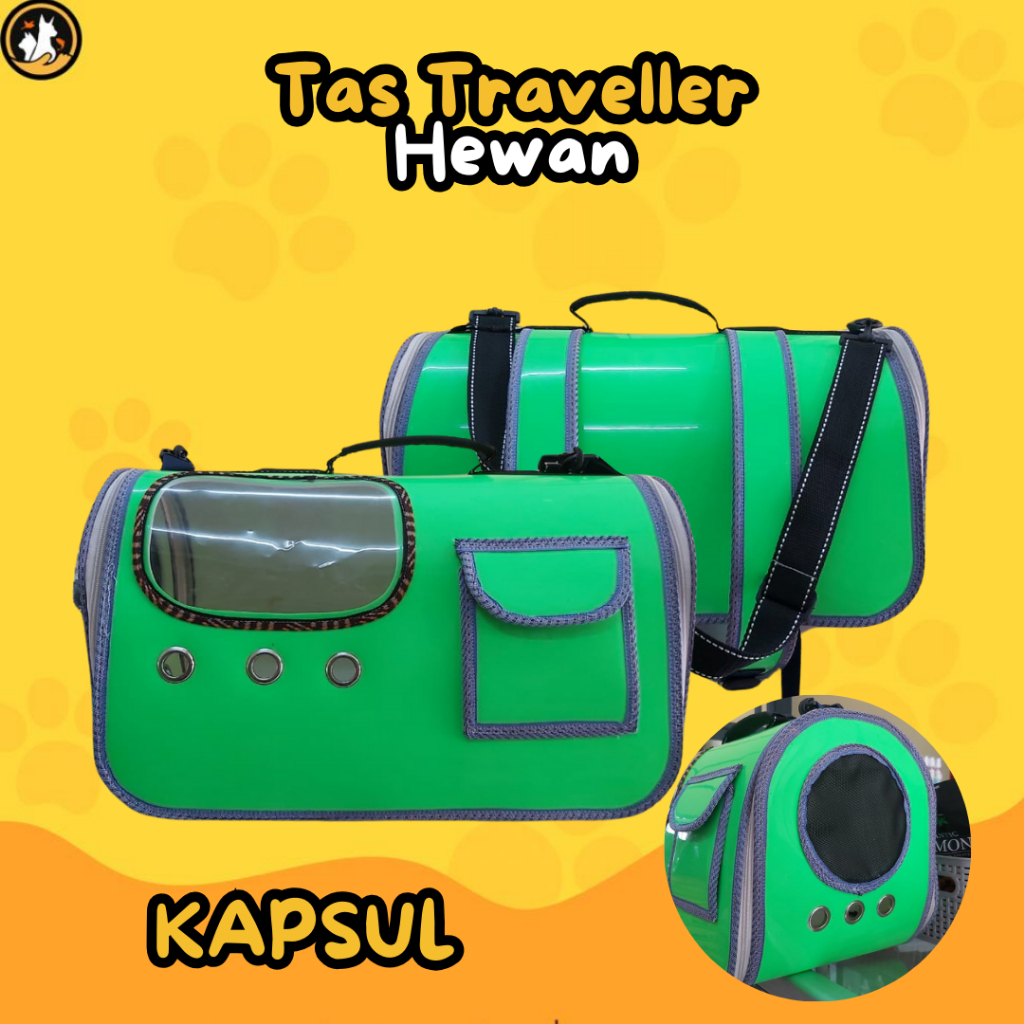 TAS RANSEL KUCING KAPSUL BESAR-TAS KUCIN ANJING MURAH-TAS RANSEL KUCING ANJING BAHAN KUAT-PET CARGO