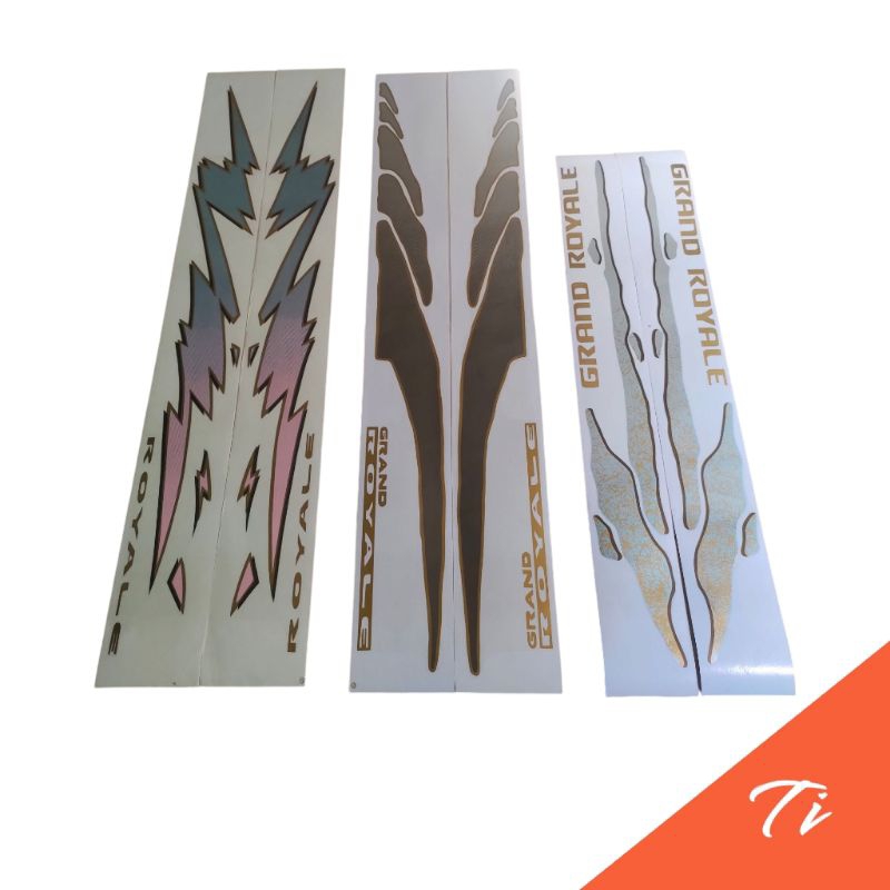 Stiker Body Mobil Tulisan Isuzu Panther Grand Royale Royal / Stiker Panther Isuzu Panther