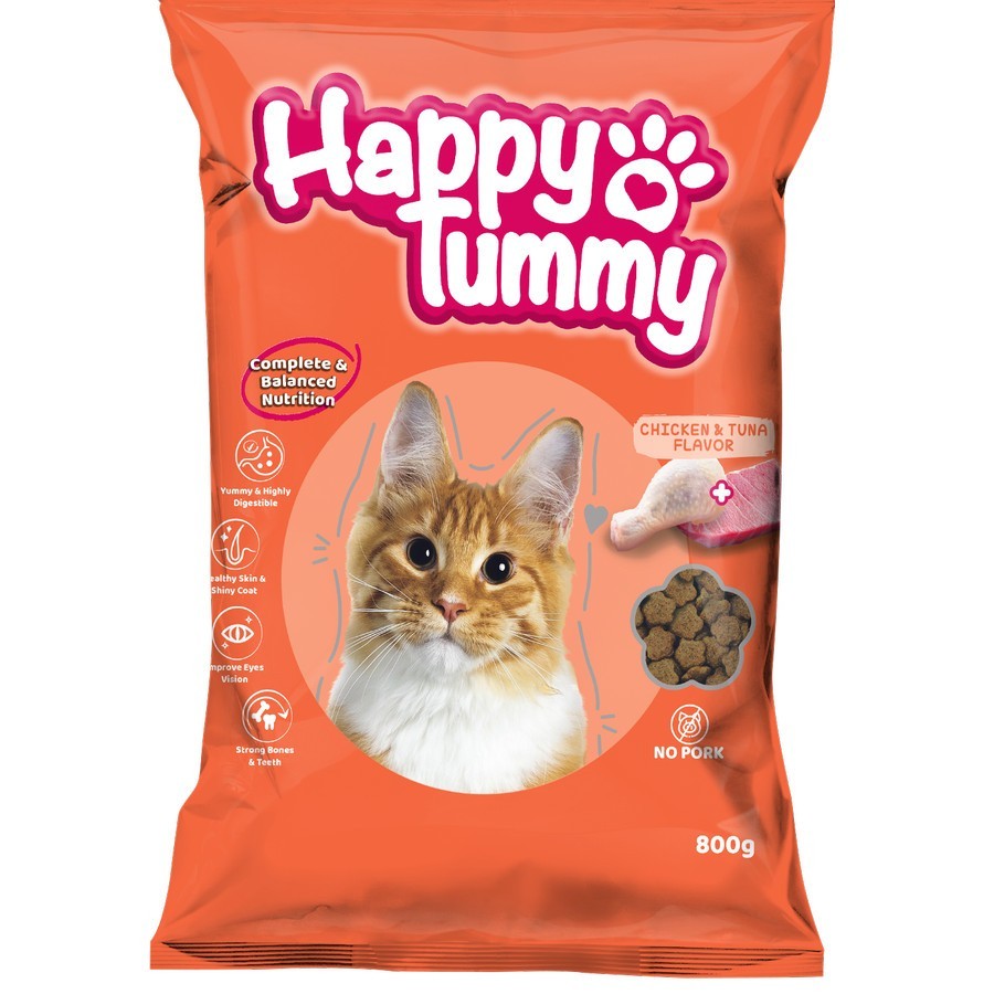 Makanan Kucing Semua Usia HAPPY TUMMY CAT 800GR produk dari JAPFA