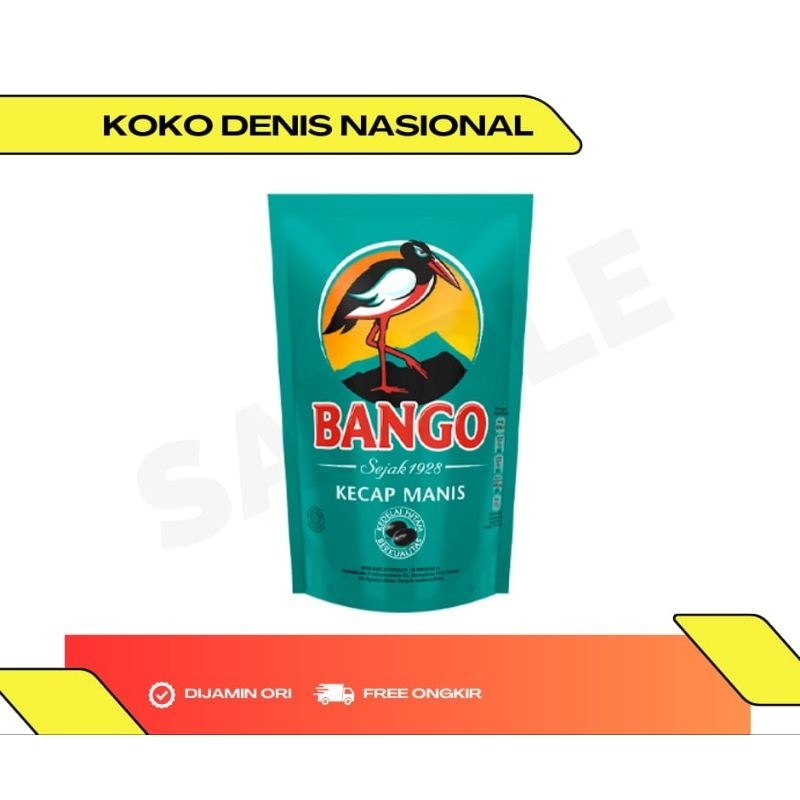 

Kecap BANGO kemasan 720g (KOKO DENIS NASIONAL)