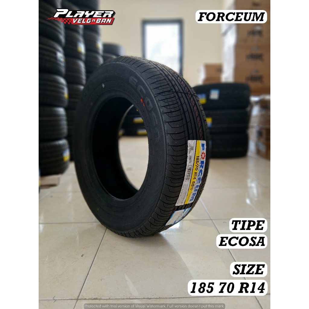 BAN MOBIL TUBLES RING14 BAN MURAH STANDAR AVANZA XENIA FORCEUM ECOSA 185 70 R14