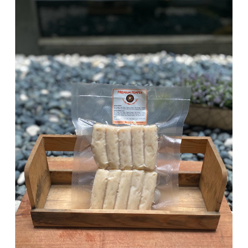 

PEMPEK ORGANIK GLUTEN FREE - Paket Lenjer isi 10