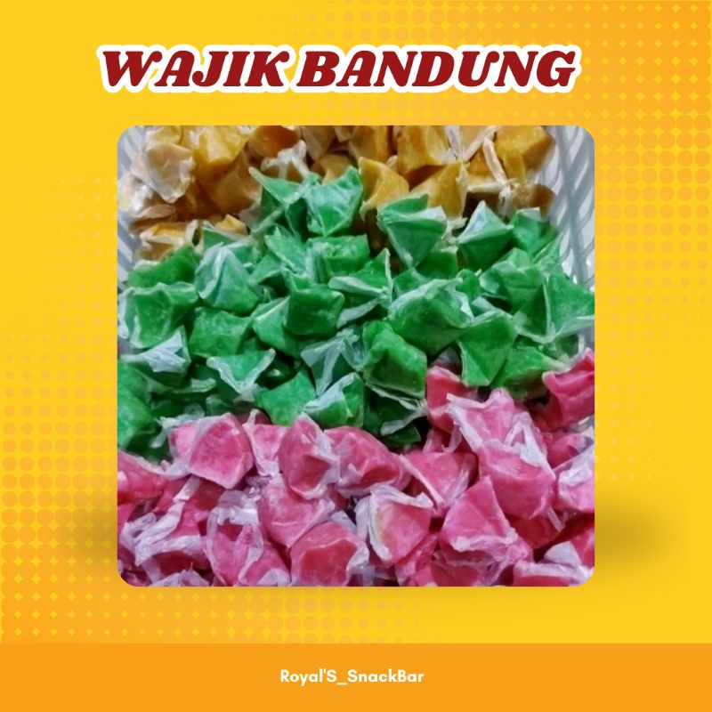 

WAJIK BANDUNG / WAJIK GEPLAK