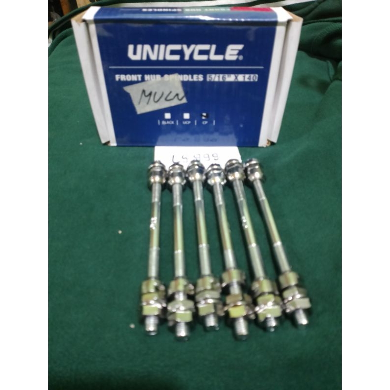 AS RODA DEPAN SEPEDA CHROOM / AS DEPAN SEPEDA BMX / MINI