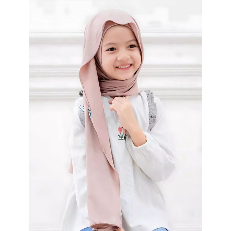 PASHMINA ANAK INSTAN INNER OVAL / PASHMINA ANAK