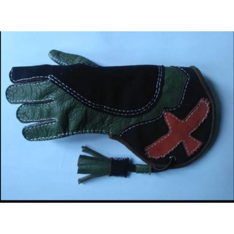 Falconry glove 35 cm dua lapis
