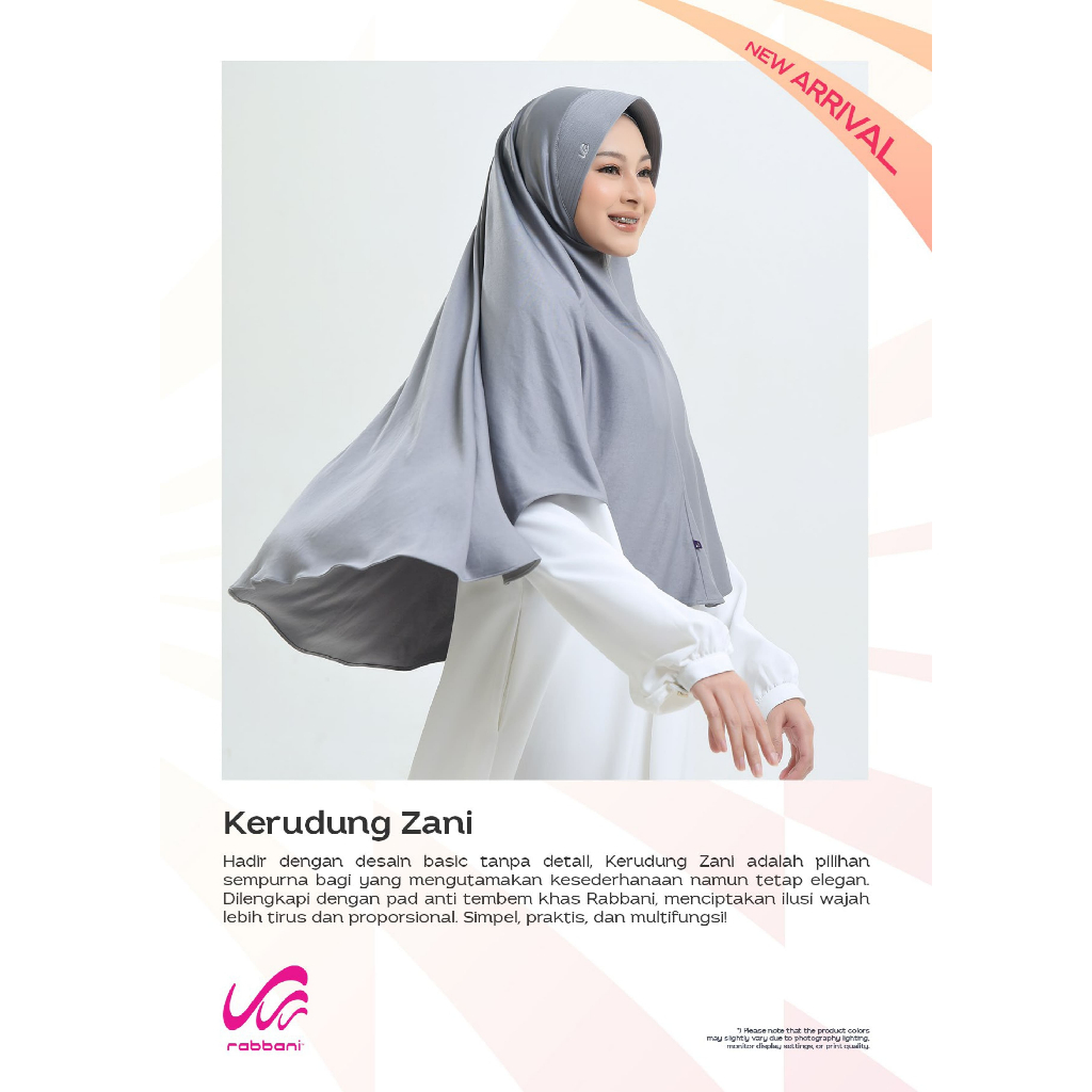 RABBANI ORI - New Kerudung Instan Dewasa Rabbani Kerudung Zani