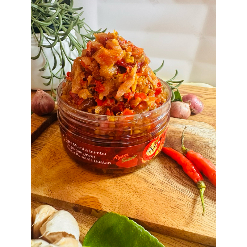 

Sambal Dower Ayam Suwir SDM Jogja 200ml- Sambel Dower