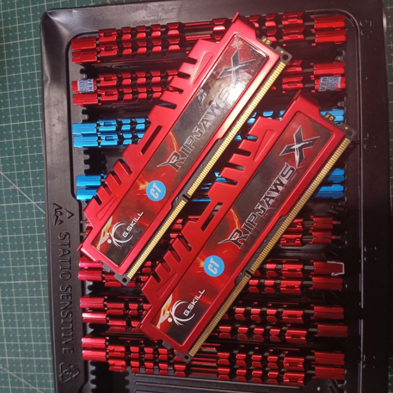 RAM GAMING G.SKILL 8GB KIT 2X4GB PC3-12800/1600MHZ DDR3 RIPJAWS X