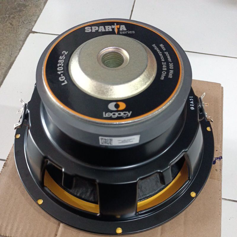 speaker legacy sparta 10 inc LG-10385-2 sparta subwoofer