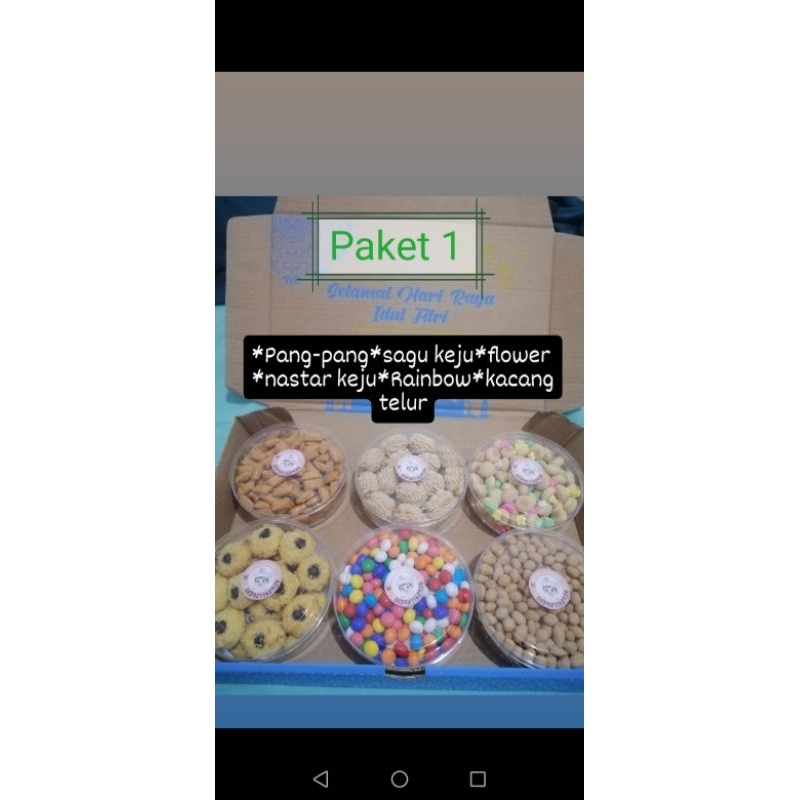 

Hampers lebaran kue kering paket mix 1 2 3