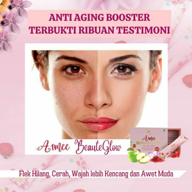 Aimee Collagen Drink Dna Salmon Safron Apple Stemcell Premium Minuman Kolagen Colagen Pencerah Kulit