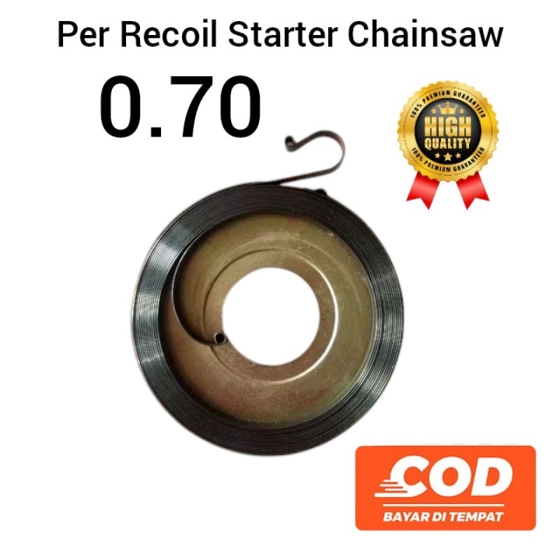 Per Recoil Stater 070 Tarikan Engkol 070 Per Stater 070 Per Recoil Stater Chainsaw 070