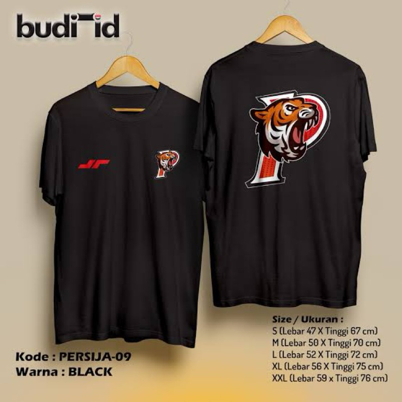 KAOS/TSHIRT SUPORTER PERSIJA HIRUF P