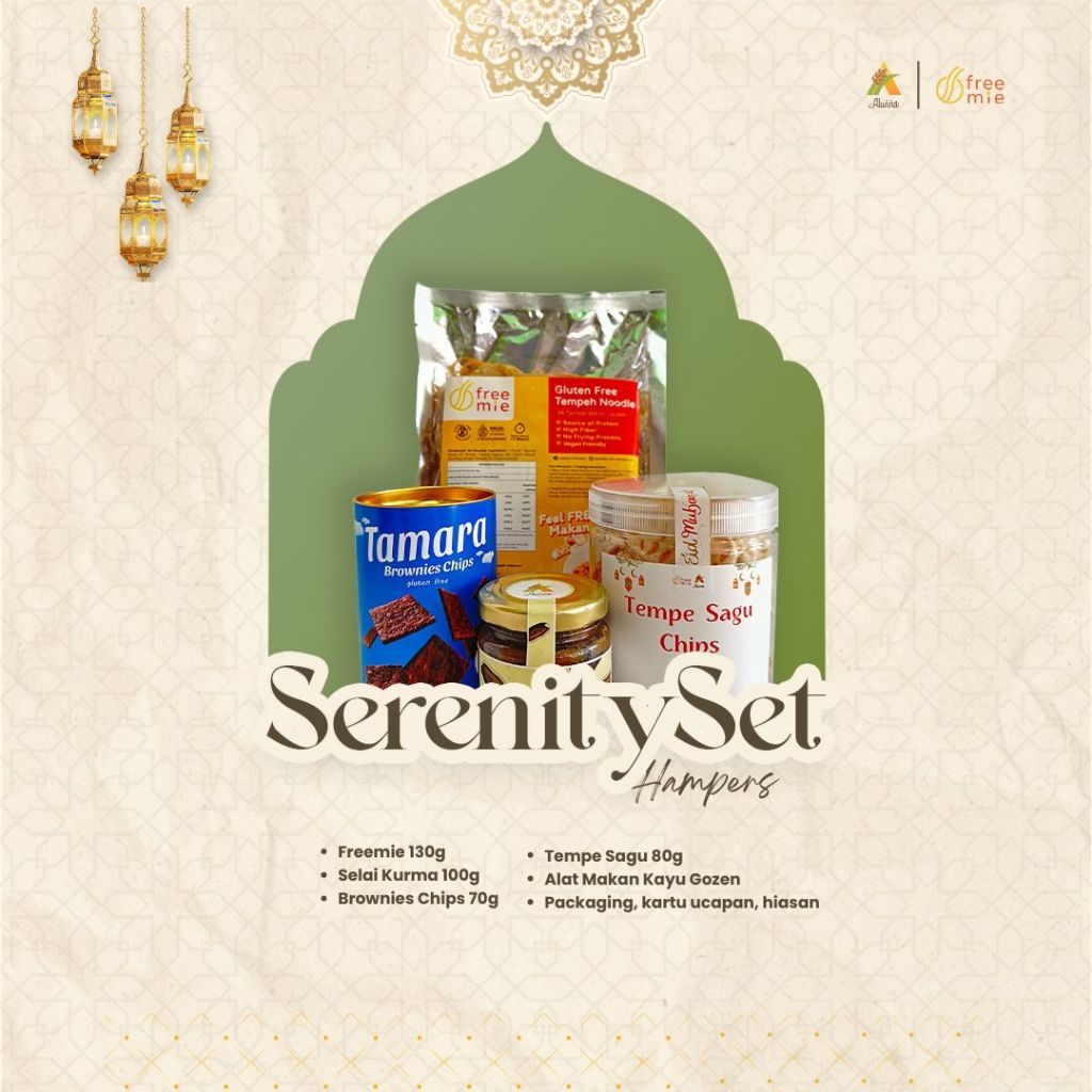 

Hampers Lebaran Paket Serenity ~ Gluten Free ~ Tanpa Pengawet