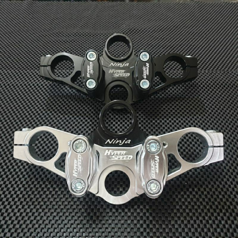 triple clamp segitiga Hyperspeed by RC3 ninja R SS RR ZX