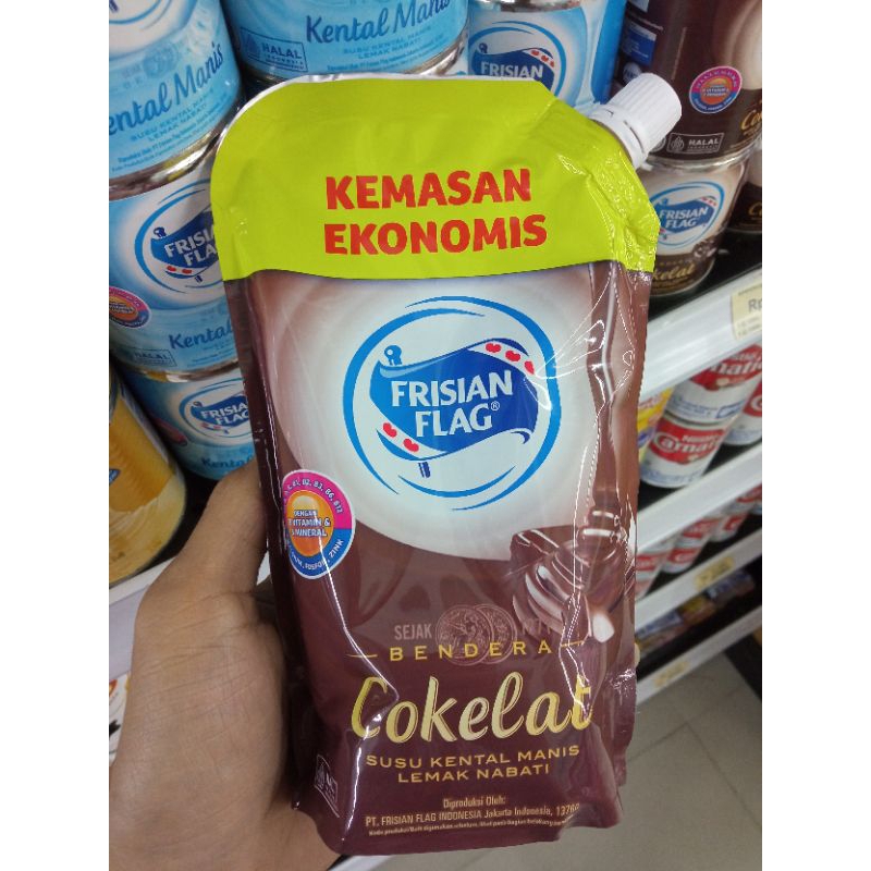 

Termurah Frisian Flag Bendera Kental Manis Coklat Pouch 545gr - Exp 25 September 2025
