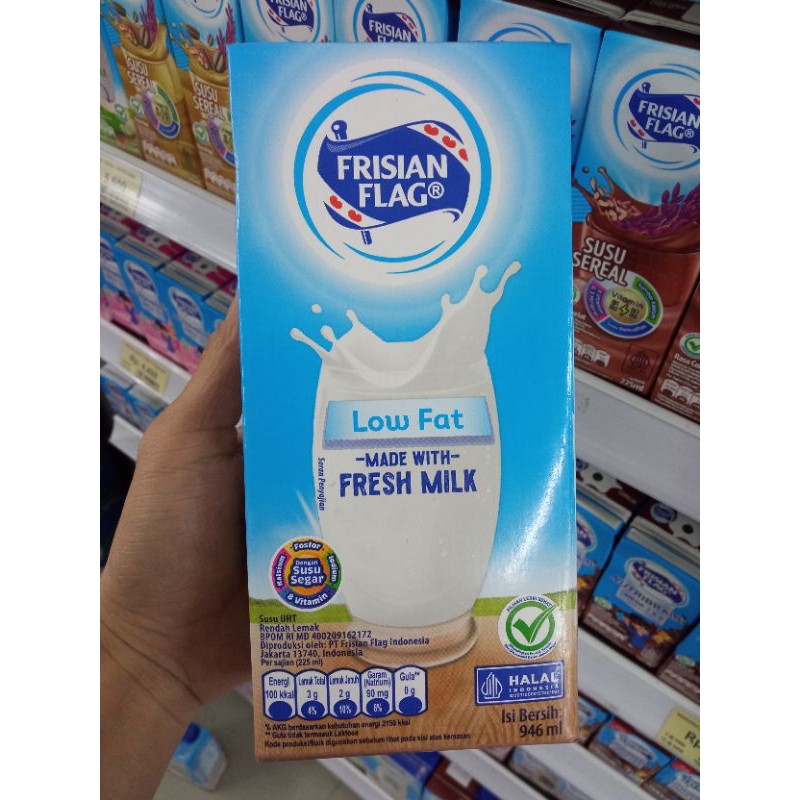 

Termurah Frisian Flag Family UHT Low Fat 946ml - EXP Oktober 2025
