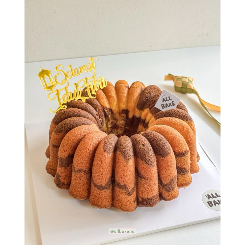 

[Pre-Order] MARBLE/MARMER CAKE/KUE MARMER | Hampers Lebaran/Idul Fitri/Eid Mubarak