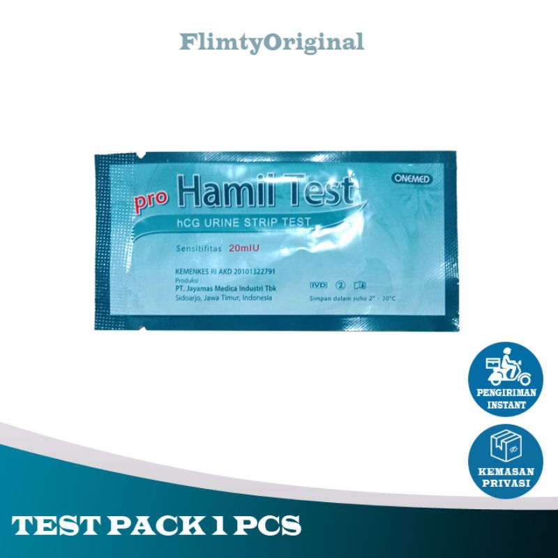 Onemed Pro Hamil Test Pack Tes Kehamilan 1 pcs