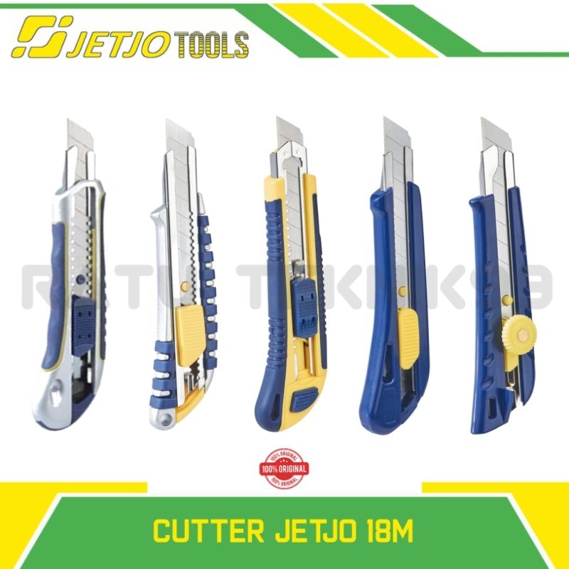 

Cutter JETJO TOOLS 18mm Utility Knife LAKONI PRO