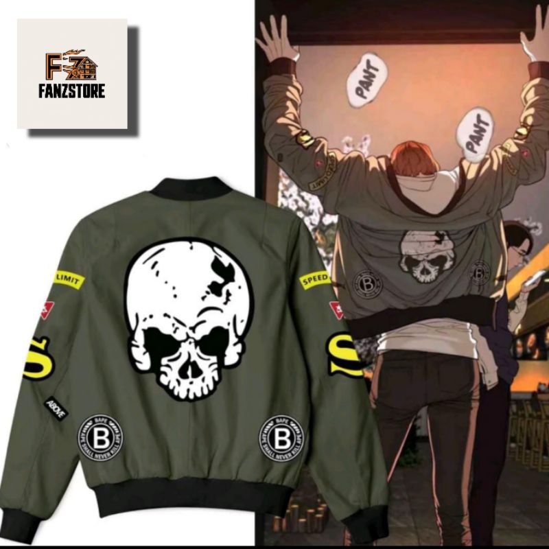 New Jaket Bomber Taehoon How To Fight Manhwa komic