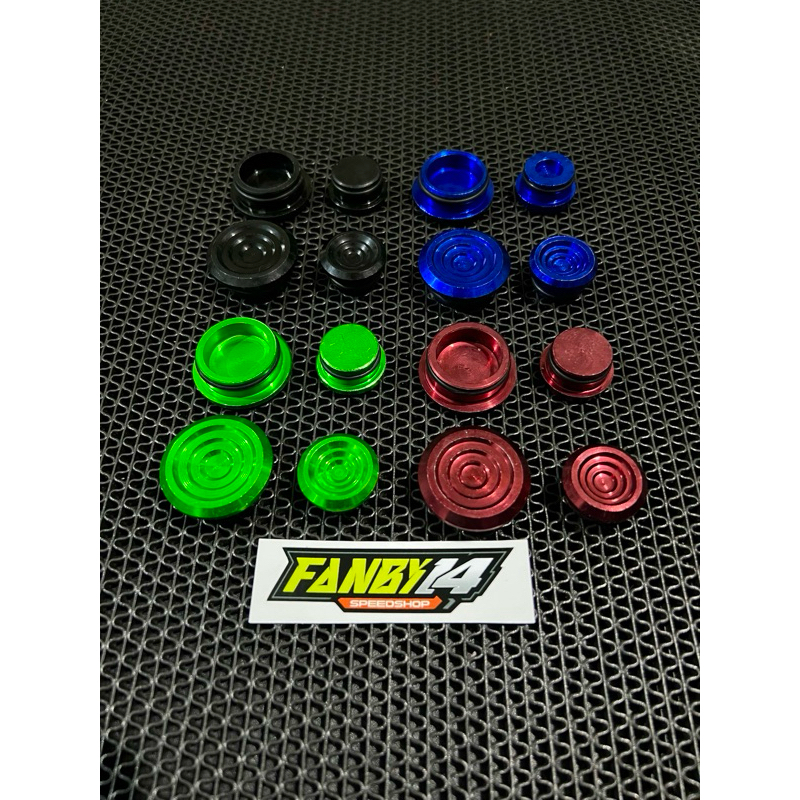 Capframe Koin Tutup Rangka Ninja R Ninja SS Dan Ninja RR Set 4 Biji