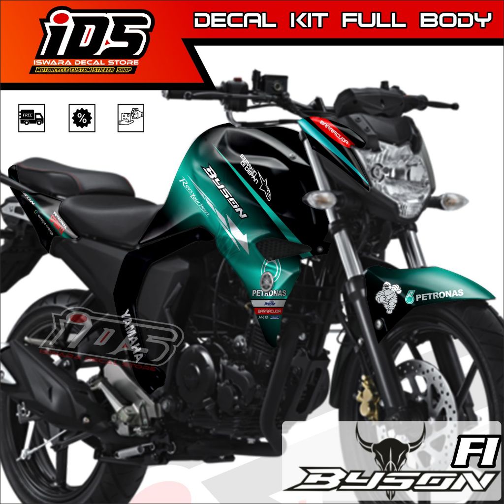 Decal Byson Fi Stiker Decal Byson New Full Body Stiker Byson Fi New Petronas