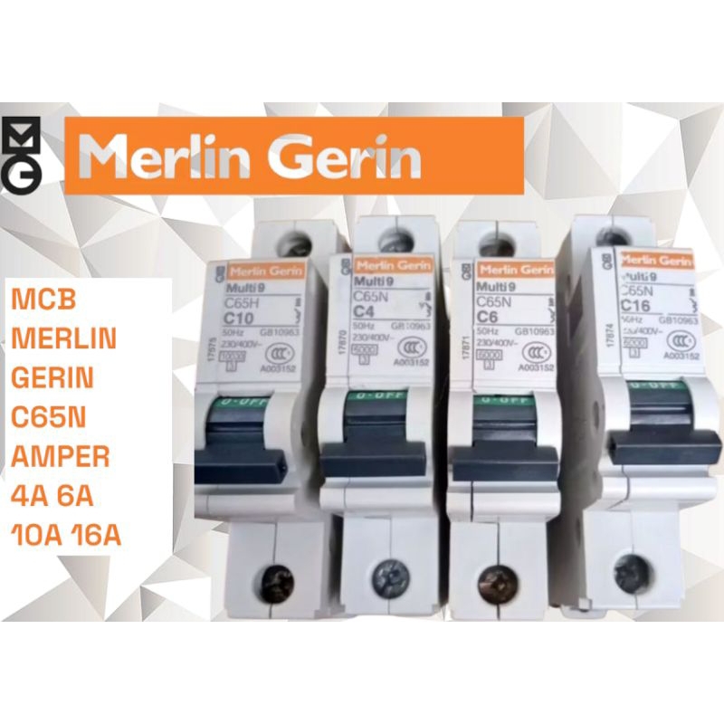 MCB MERLIN GERIN C65N 1PASHE ORIGINAL