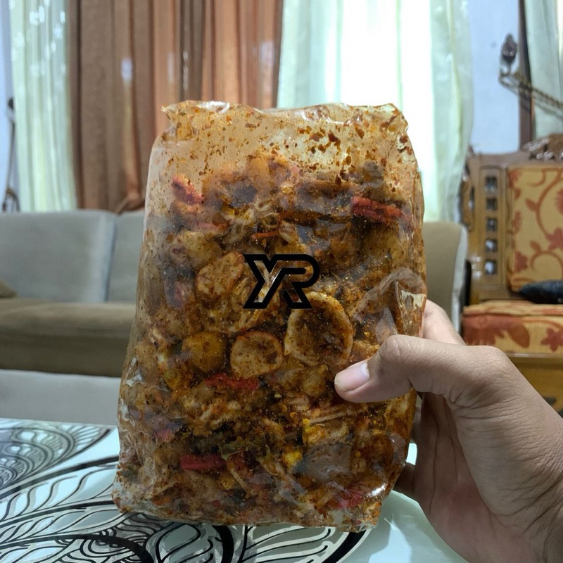 

1 Kg Seblak Mix Campuran - Seblak Kering Pedas Daun Jeruk