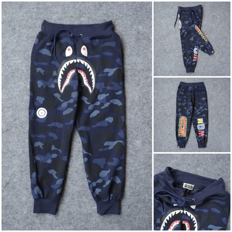 CELANA PANJANG JOGGER JOGER OFF WHITE BAPE AAPE CAMO LORENG PREMIUM HIGH QUALITY DISTRO