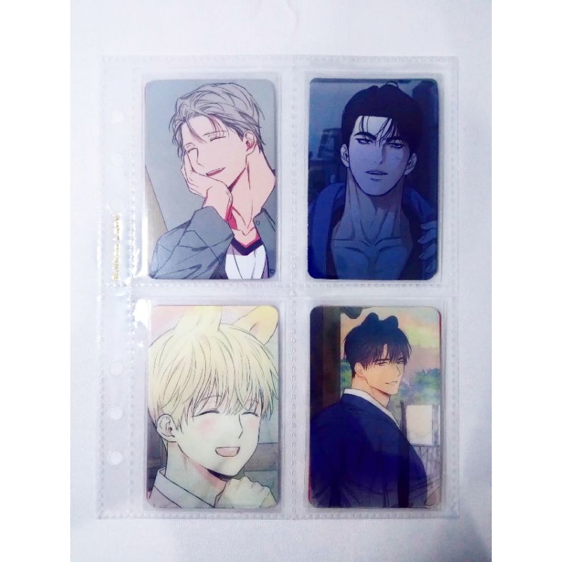 BL Manhwa No love zone daily part time job Rpc Photocard
