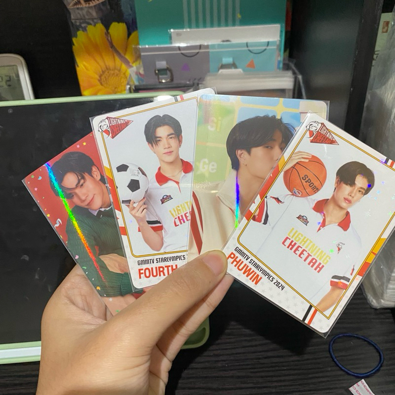 CC (collectible card) starlympic & bts phuwin & fourth