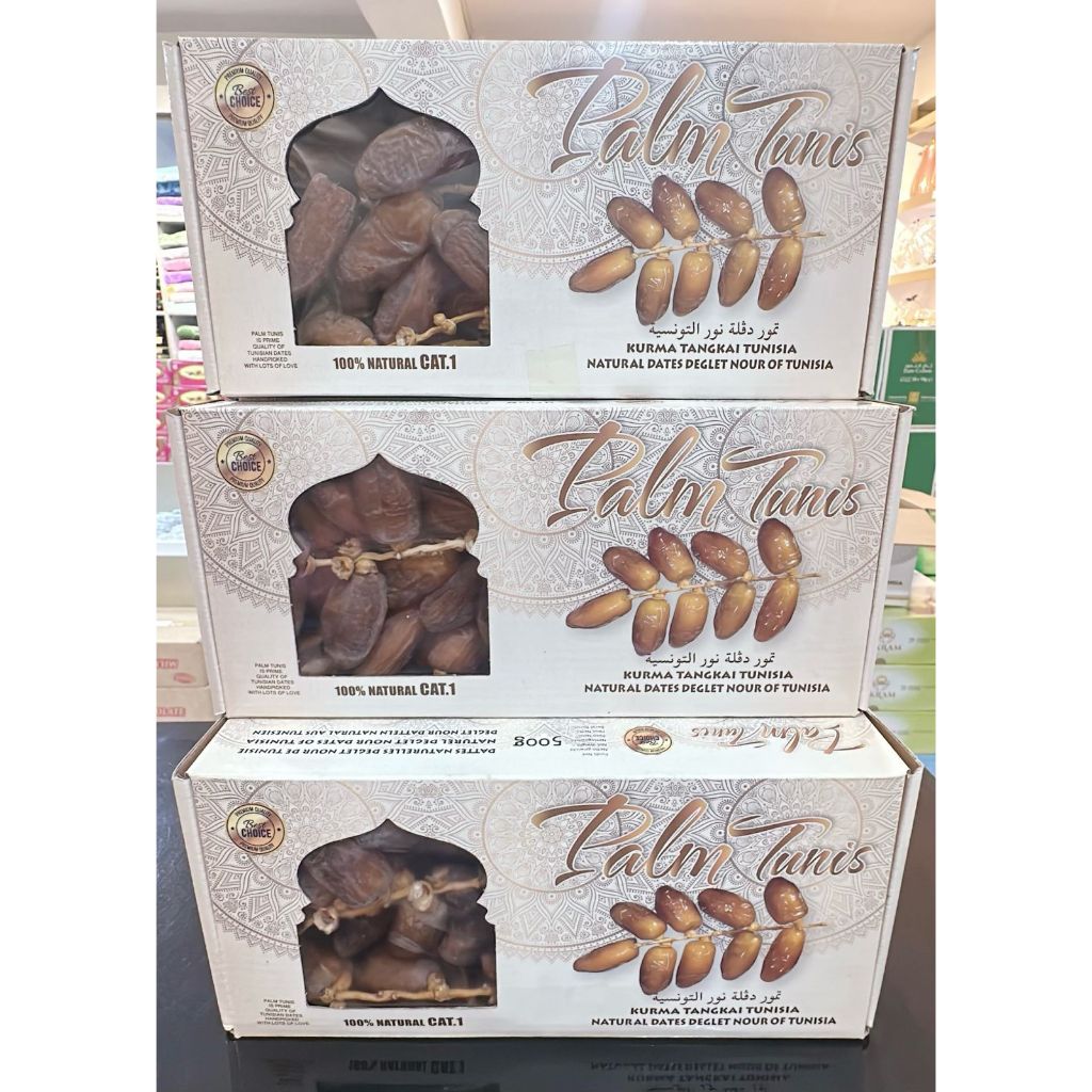 

Kurma Tunisia Tangkai Palm Tunis ukuran 500gr.
