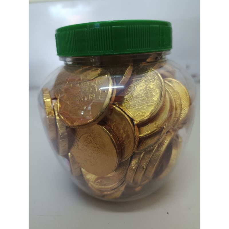 

COKELAT KOIN/CHOCOLATE COIN ISI +-100PCS