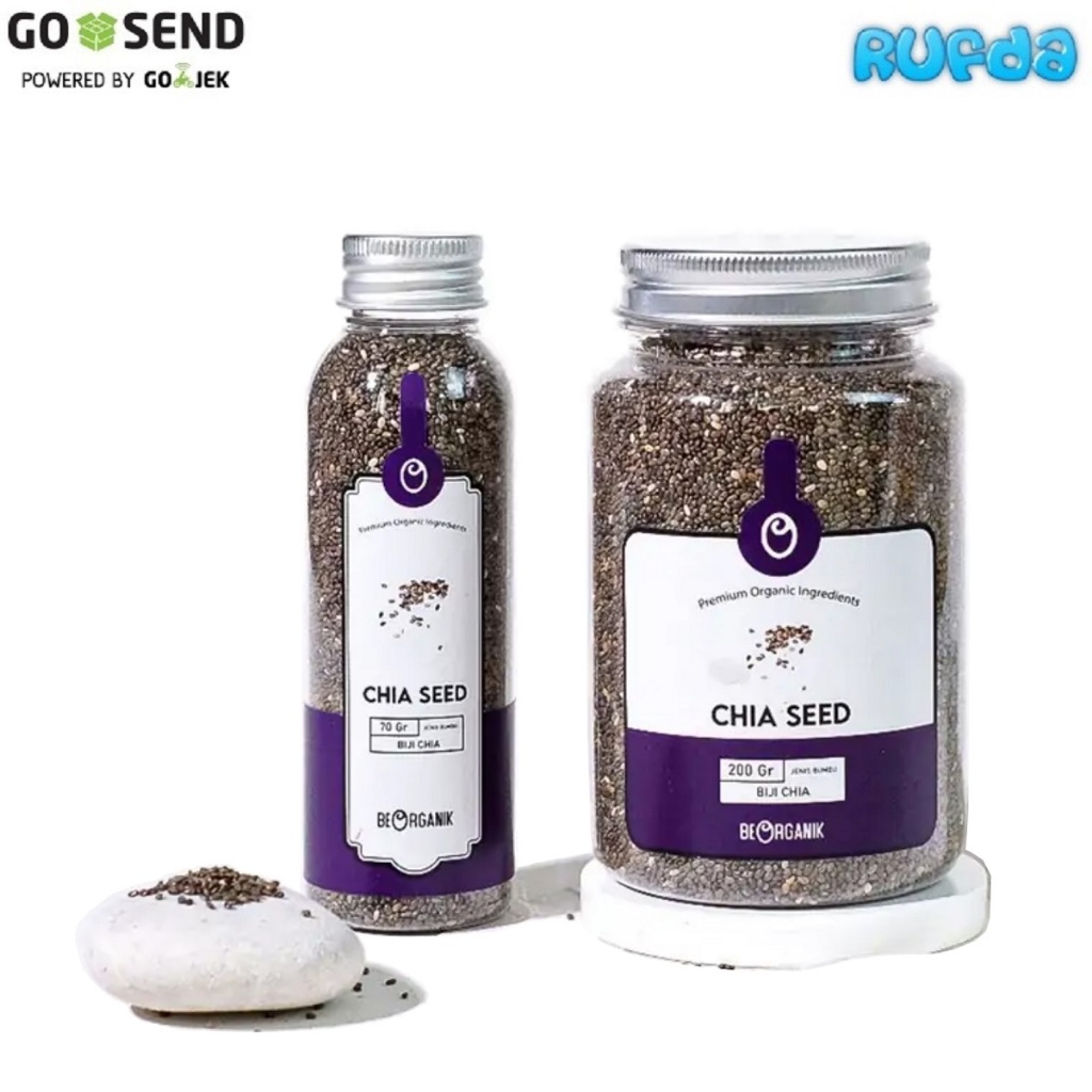 

BeOrganik Chia Seed Biji Asli Tanpa Campuran Bebas Pengawet
