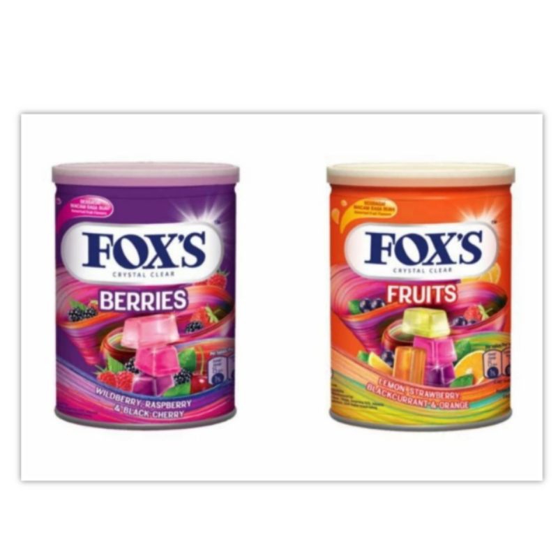 

Foxs Crystal Clear Candy Permen Kaleng 170 gr