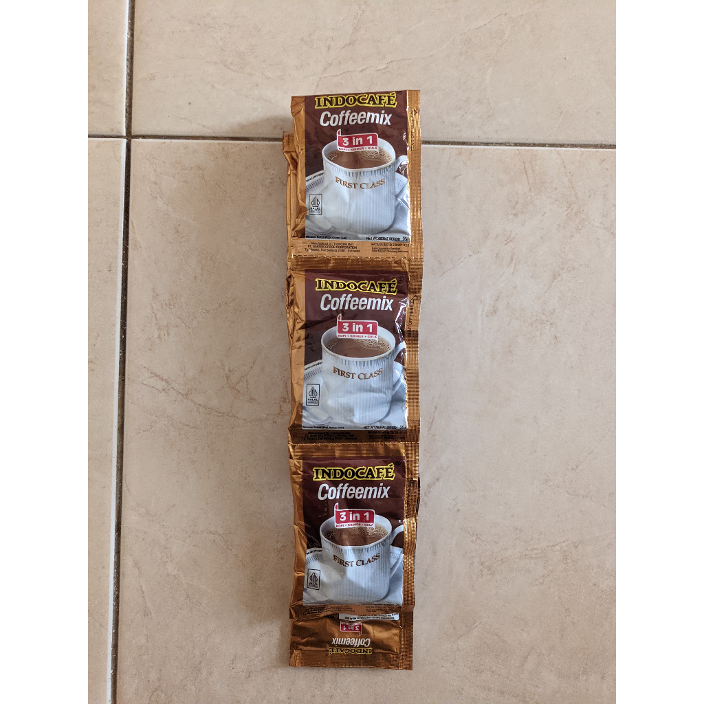 

KOPI INDOCAFE COFFEEMIX 3 IN 1 20gr - 1 RENCENG (10 sachet)